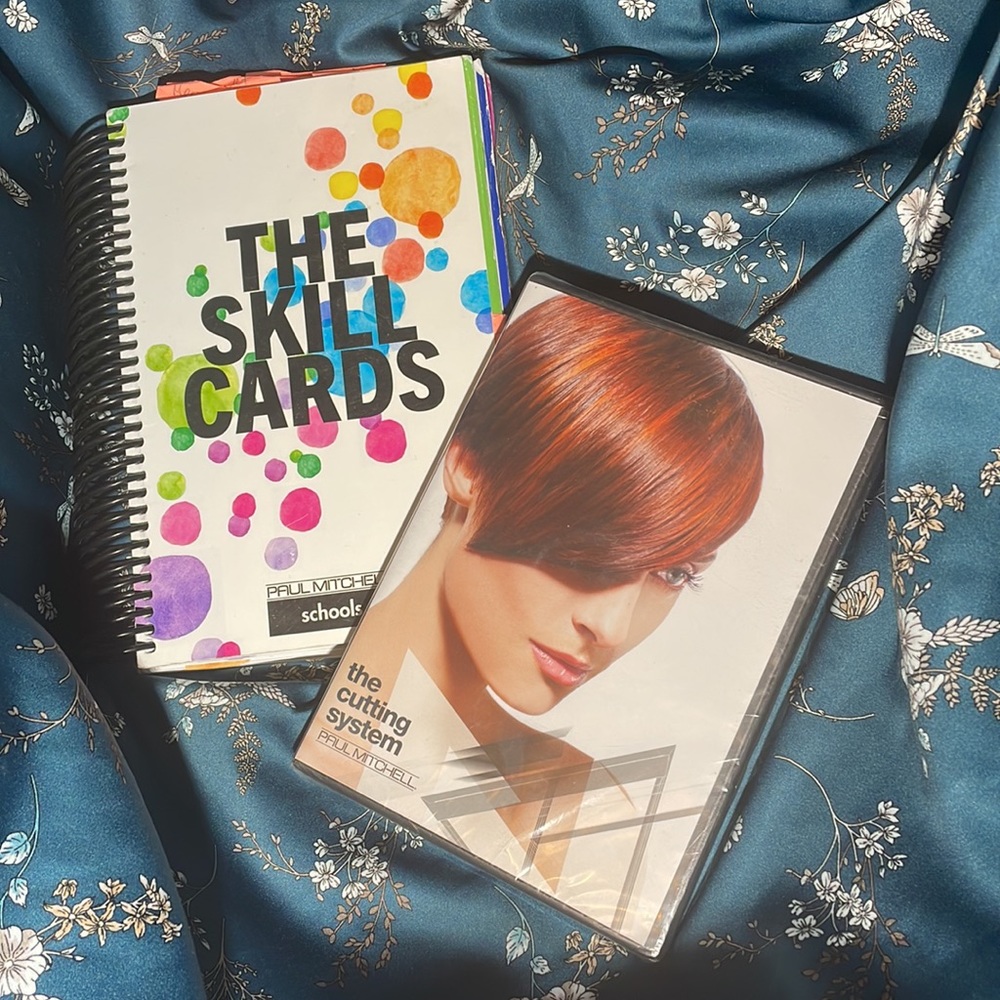 🦋Paul Mitchell “The Skill Cards” Book and “The Cutting System” DVD